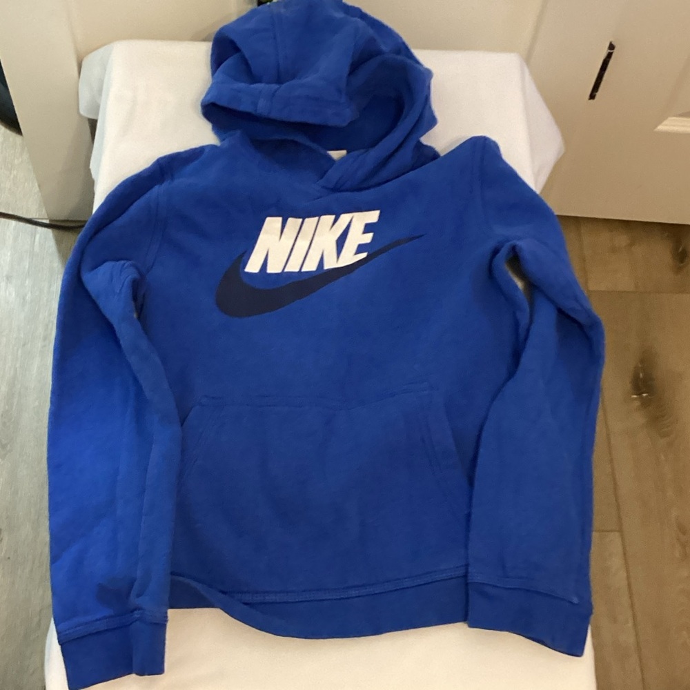 Nike Blue Fleece Hoodie